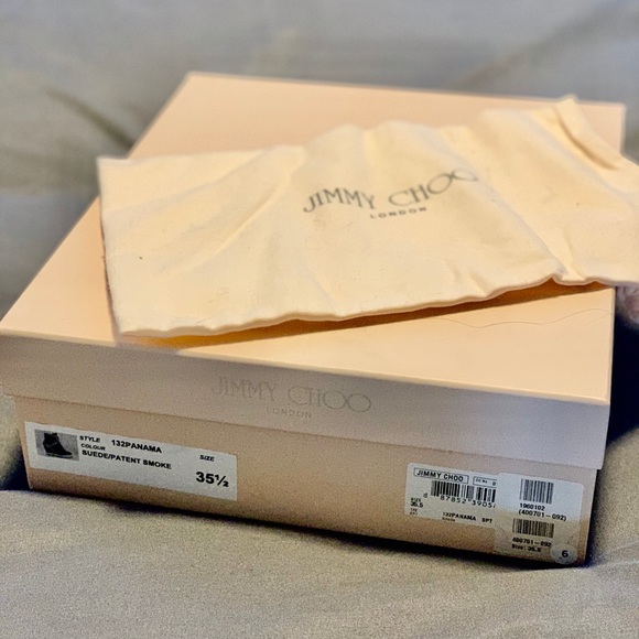 Women’s JIMMY CHOO 132 Panama wedge sneaker - Picture 6 of 7